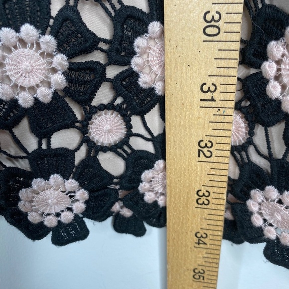 Kate Spade Dress 00 Lace Crochet Overlay Daisy Boho Preppy Holiday Formal Church - Picture 9 of 11